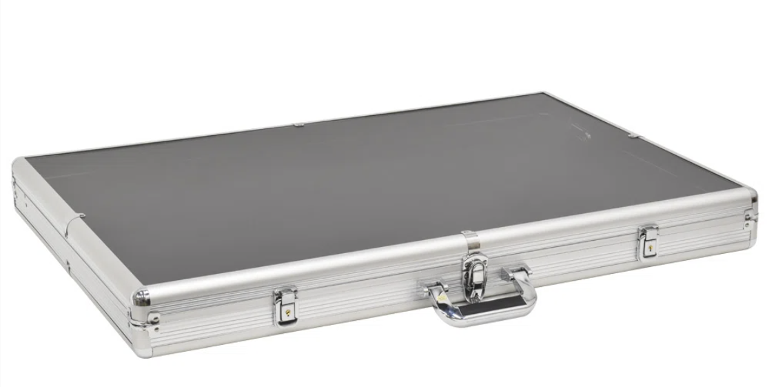 34-Inch Wide Portable Showcase Rental  For Aloha Card Show Windward – June 20-21